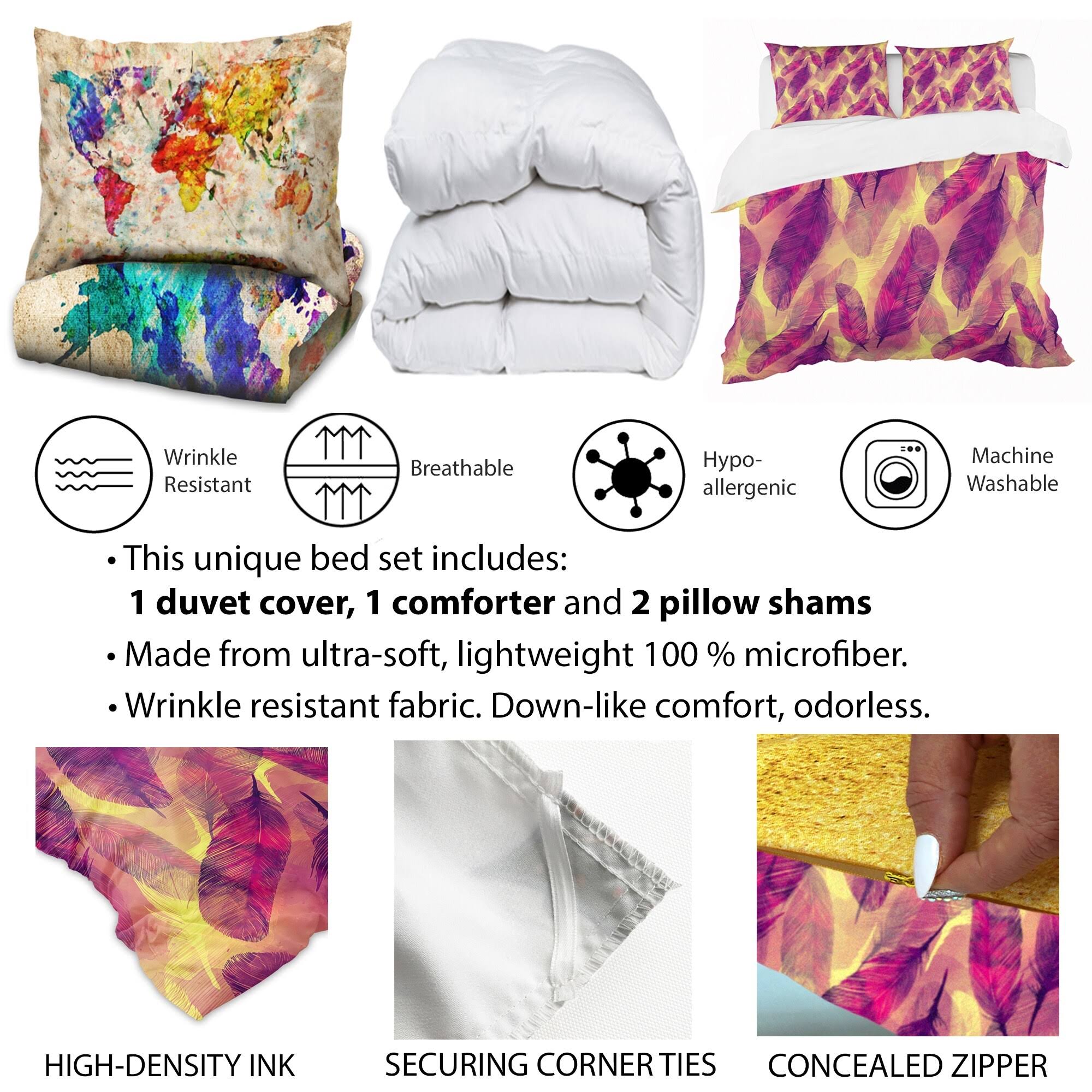 Designart 'Chinoiserie With Birds And Peonies X' Traditional Duvet Cover Comforter Set - Full - KKCBOO1V_QA2YJ