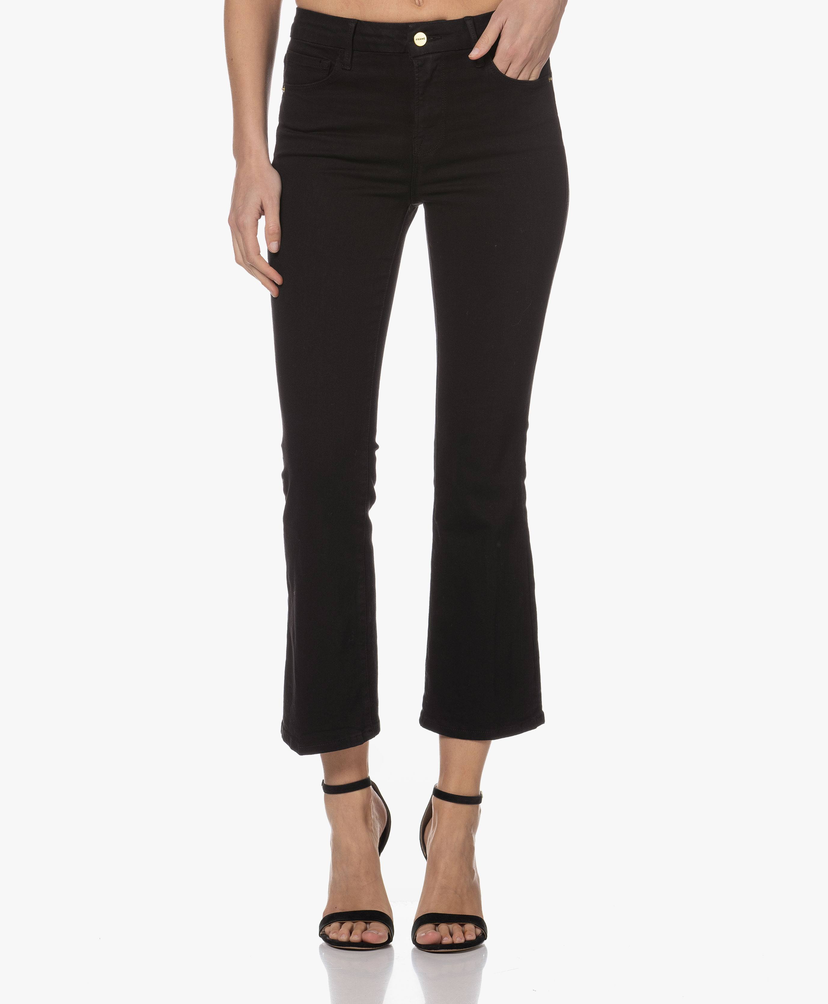 Frame Black 'Le Crop Mini Boot' C7G6XM8B_FXVTM