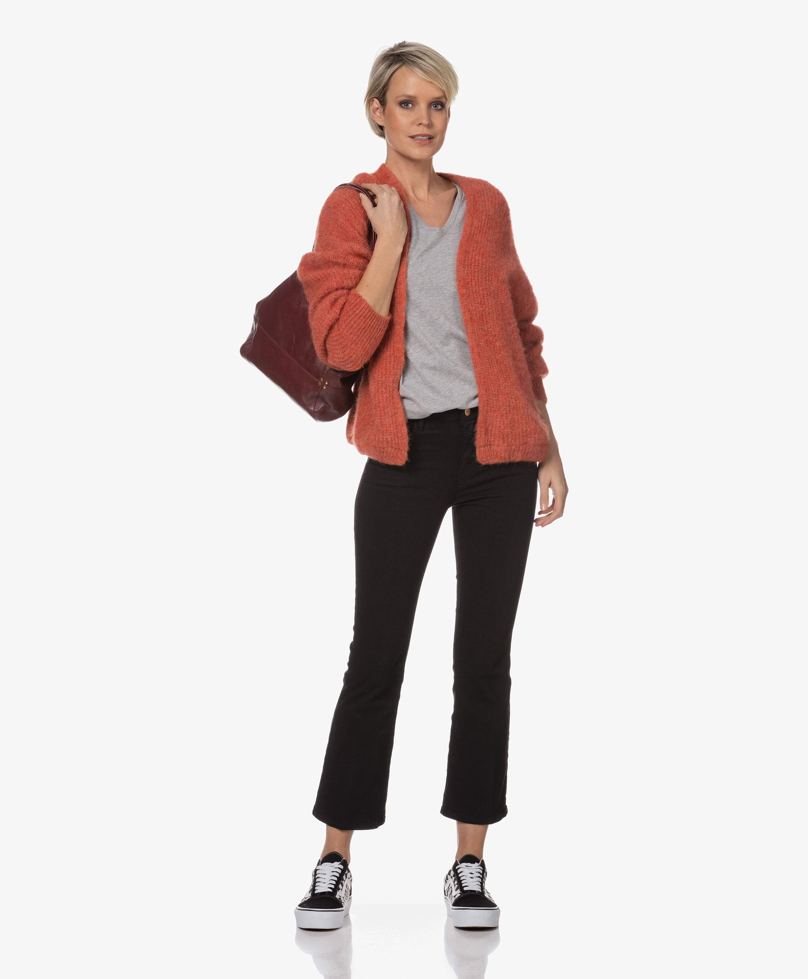 Frame Black 'Le Crop Mini Boot' C7G6XM8B_FXVTM