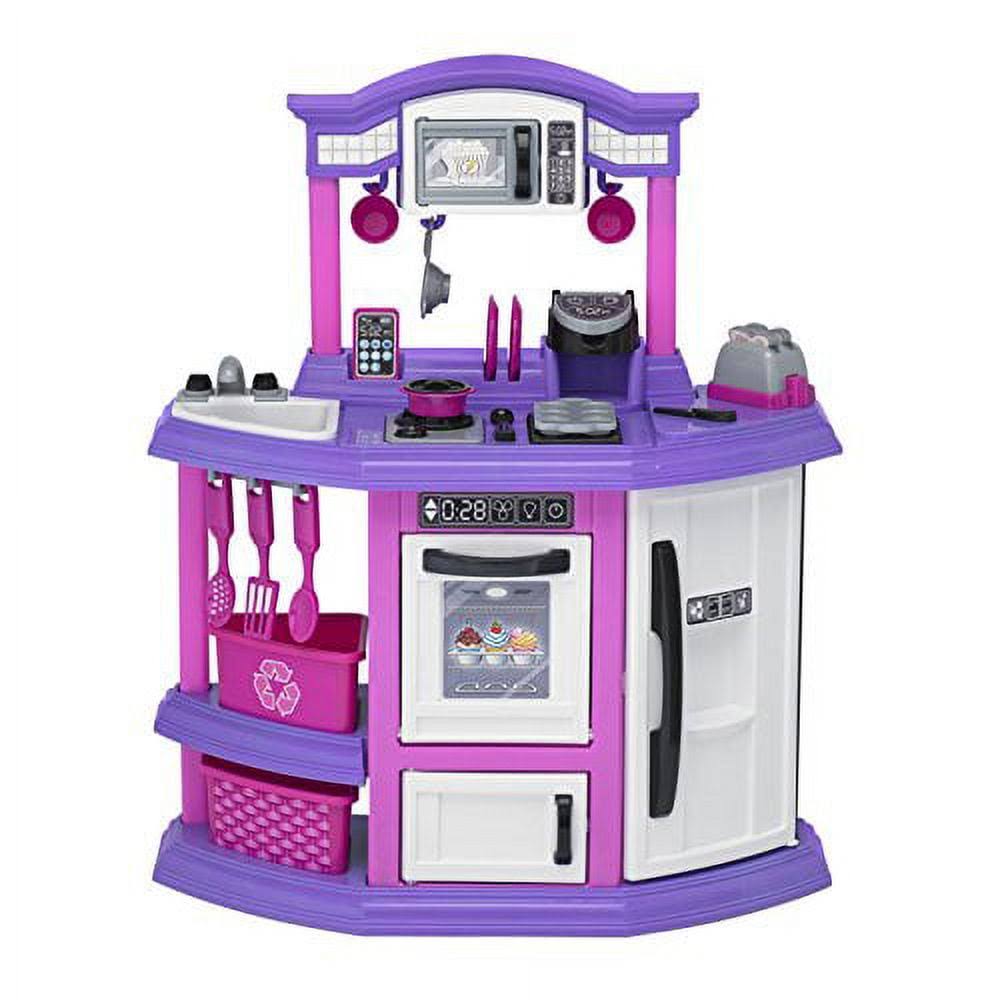 American Plastic Toys Baker's Kitchen Playset, Pink/ITZPYQUG_OLTLI