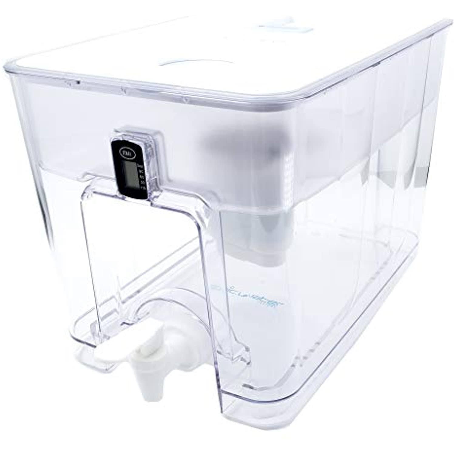 Epic Pure Countertop Water Filter Dispenser For Drinking Water 36 Cup 150 Gallon Filter Bpa Free Removes Fluoride, Chlorine, Lead Water UUWCAAUO_DEOKJ
