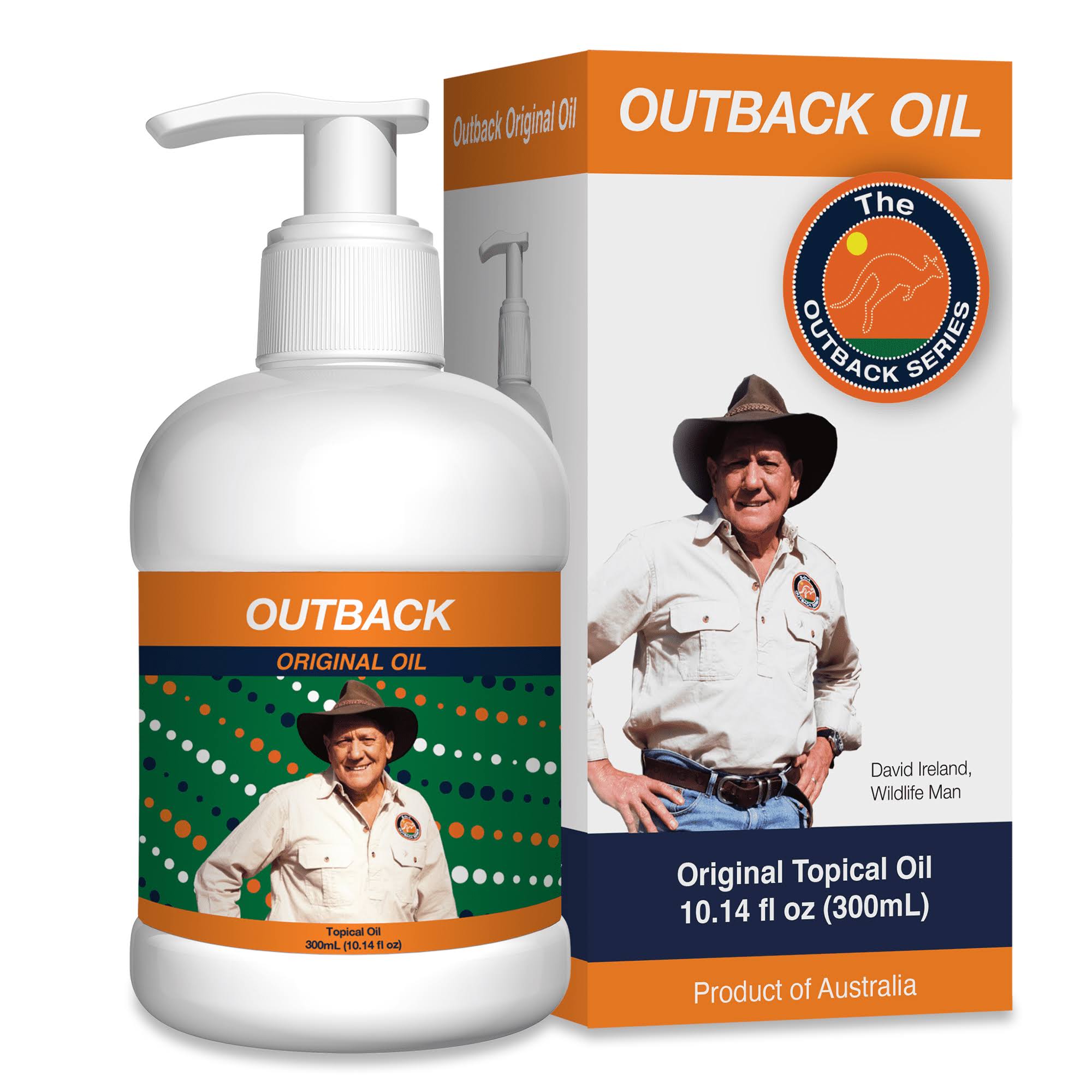 Outback Pain Relief Outback All-Natural Pain Relief - 300ml Pump Bottle - Topical Oil, 10.14 Fl JDZOCX41_M4LR1