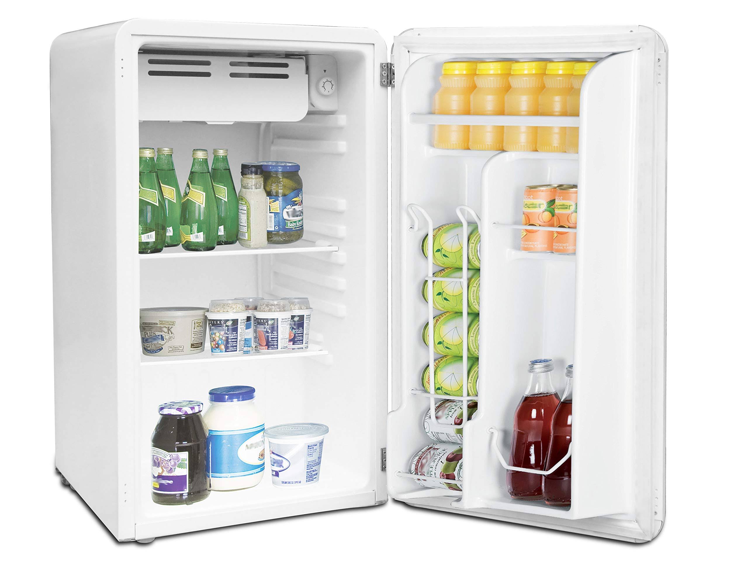 Frigidaire 3.2 Cu. Ft. Single Door Retro Compact Refrigerator Efr372, LW1H8QGZ_RTSCY