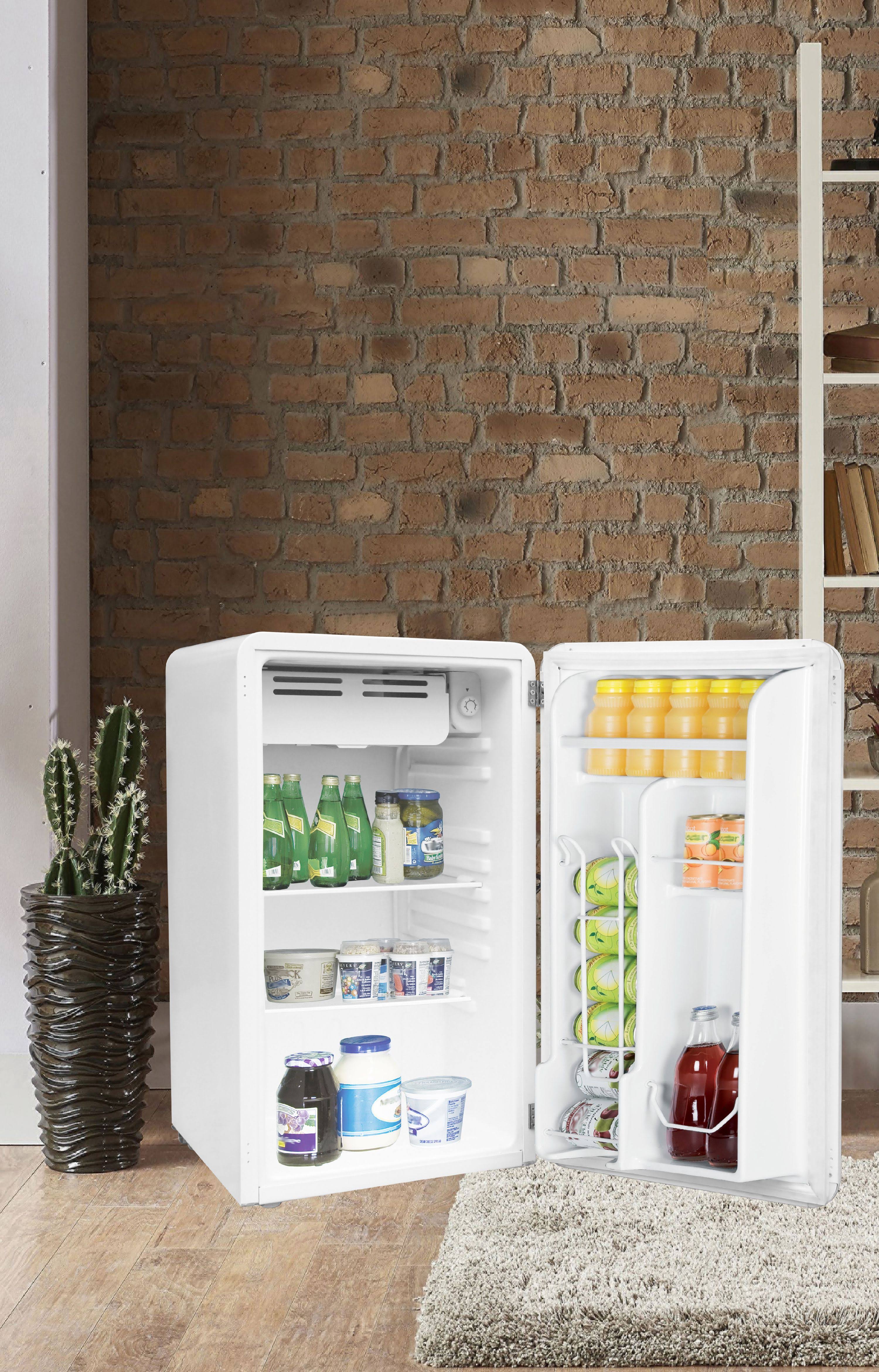 Frigidaire 3.2 Cu. Ft. Single Door Retro Compact Refrigerator Efr372, LW1H8QGZ_RTSCY