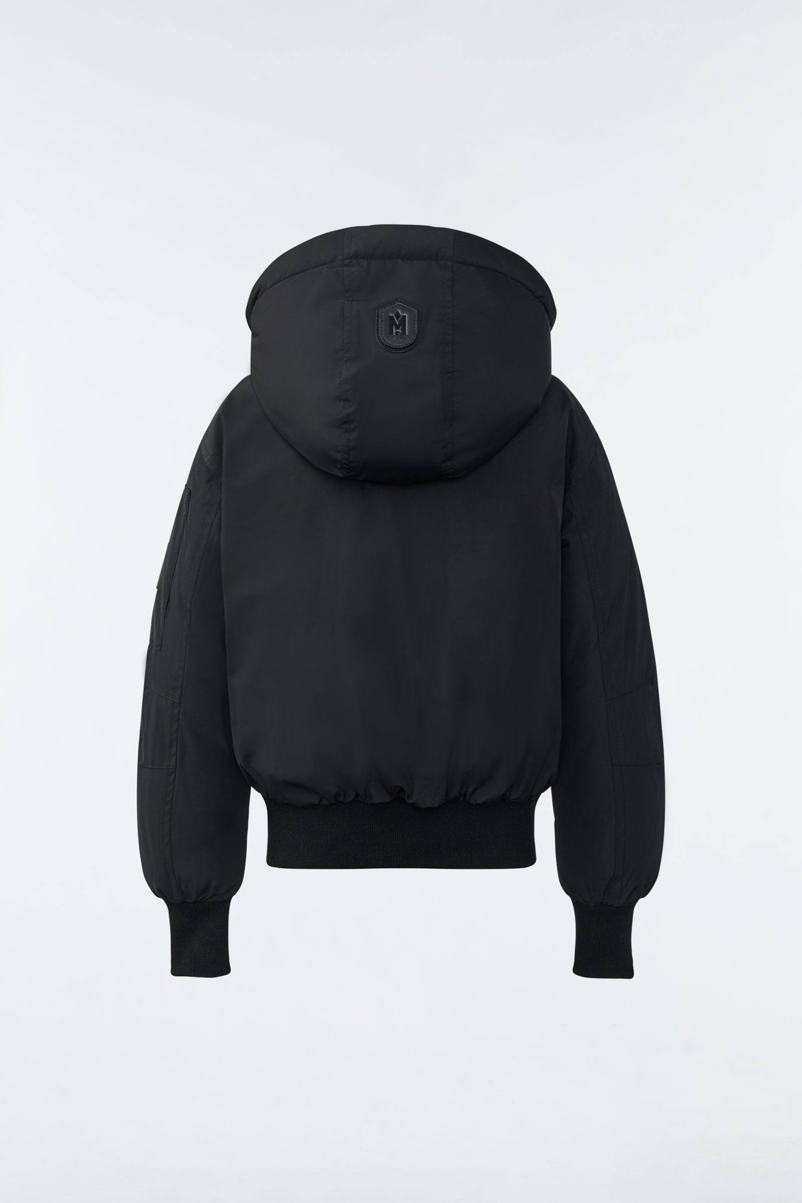 Mackage Koda Down Bomber Jacket With Removable Hood (2-6 Yrs) In Black, Size: FR7RCPZT_MXKRU