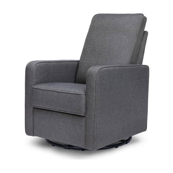 Davinci Casey Pillowback Swivel Glider In Shadow B6CHUFPV_8QGU4