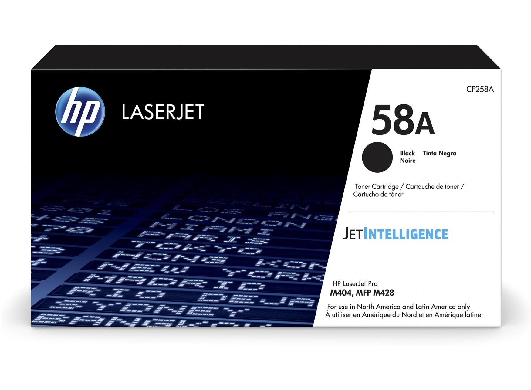 Hp Laserjet Pro M404n Toner Cartridge - Hp 58a Black Original Laserjet Toner Cartridge, SCI9LUFT_TVFTX