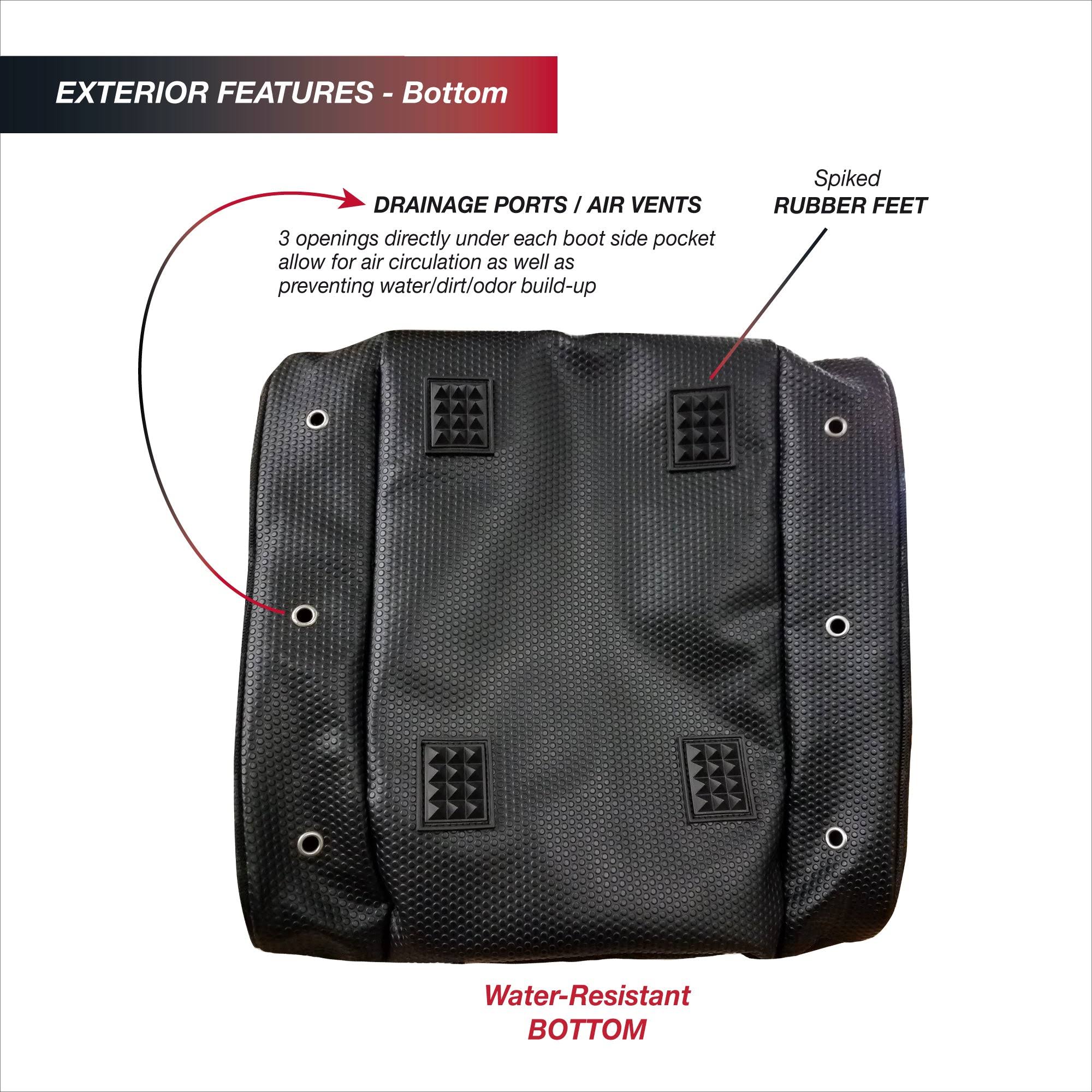 Athalon Everything Travel Ready Camping Hiking Boot Bag Backpack, Glacier EXDS9XNN_CQIZ4