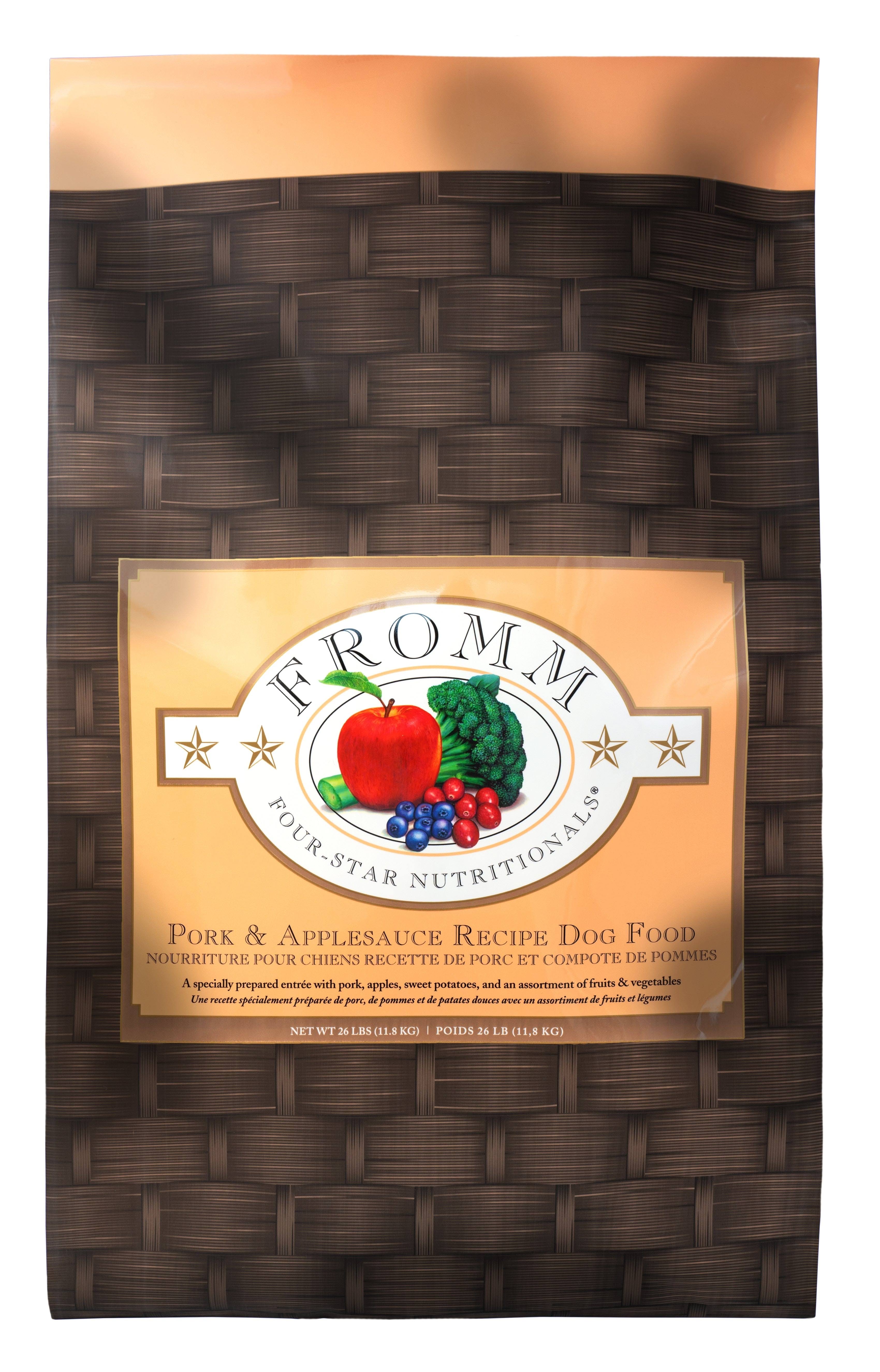 Fromm Four-Star Pork & Applesauce Dry Dog Food 4 GDQ6V19G_JBKOW