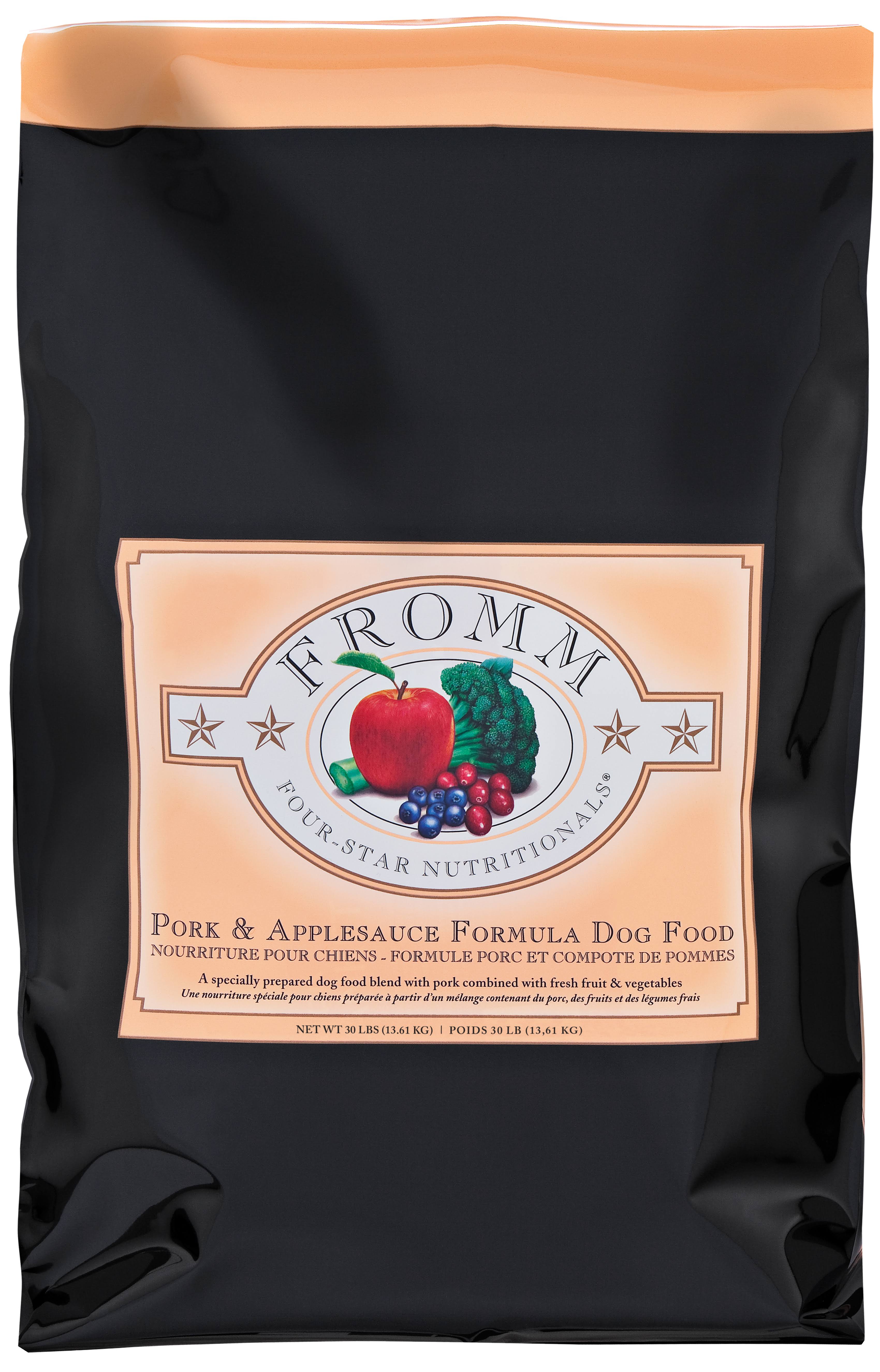 Fromm Four-Star Pork & Applesauce Dry Dog Food 4 GDQ6V19G_JBKOW