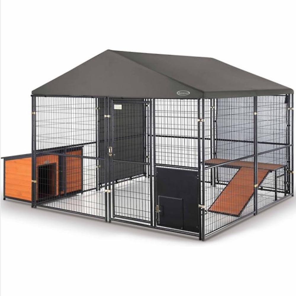 Stephens Pipe & Steel Dkr10100 Dog Kennel Roof Kit, 10 X 10-Ft. FK9WPN1R_RN91S