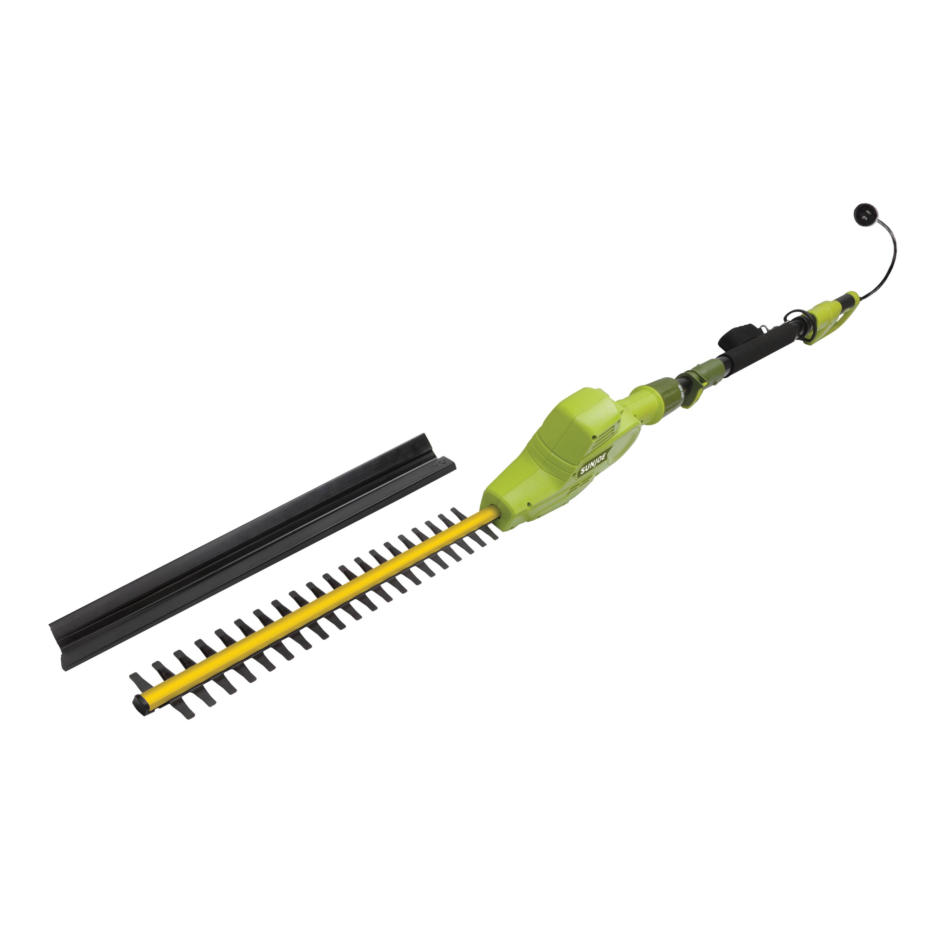 Sun Joe Electric Telescoping Pole Hedge Trimmer 21- Inch 4 Amp 9YYEJVAV_I7YAS
