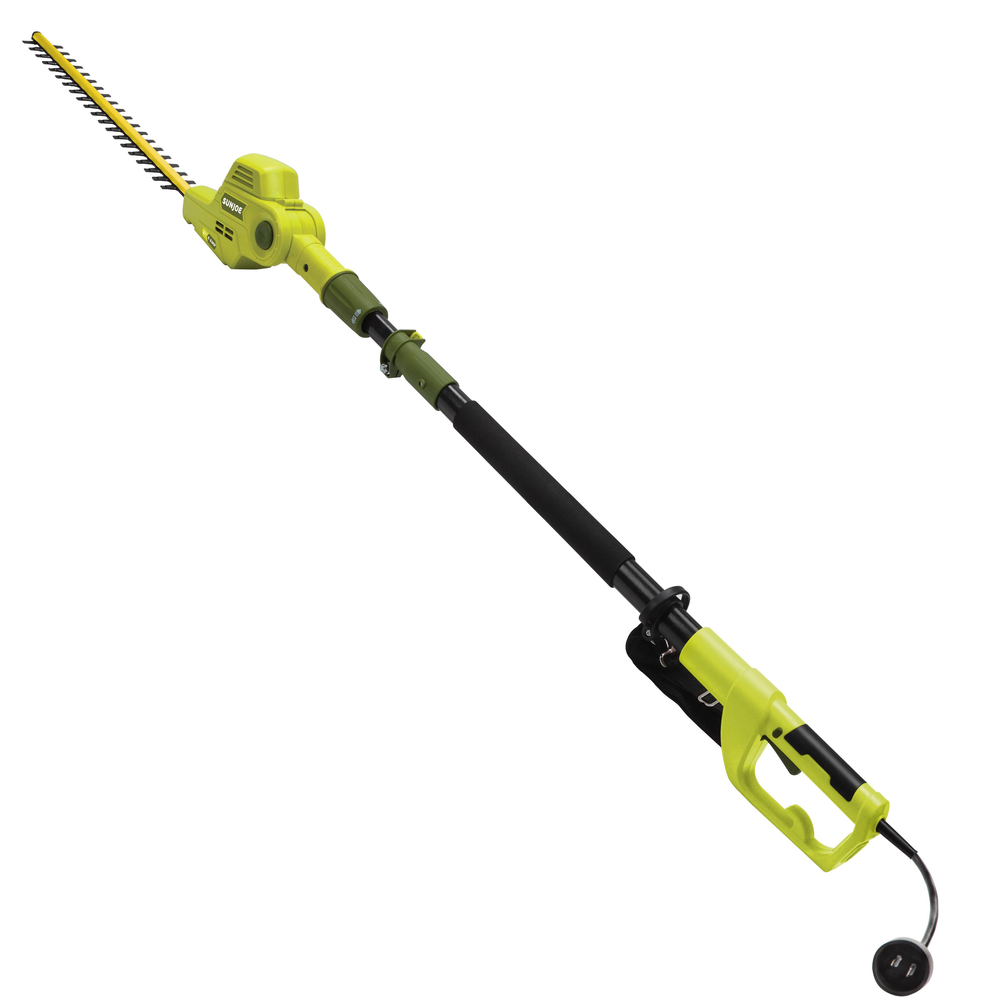 Sun Joe Electric Telescoping Pole Hedge Trimmer 21- Inch 4 Amp 9YYEJVAV_I7YAS