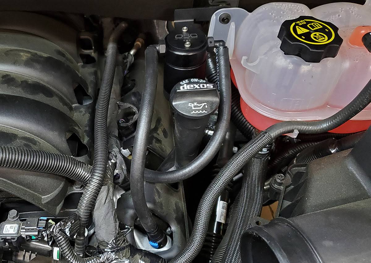 J&L 3086d-B - 2019 Chevrolet Silverado/Gmc Sierra 1500 5.3l V8 Driver Side Oil Separator 3.0 - Black GFKZWLRW_6BTGU