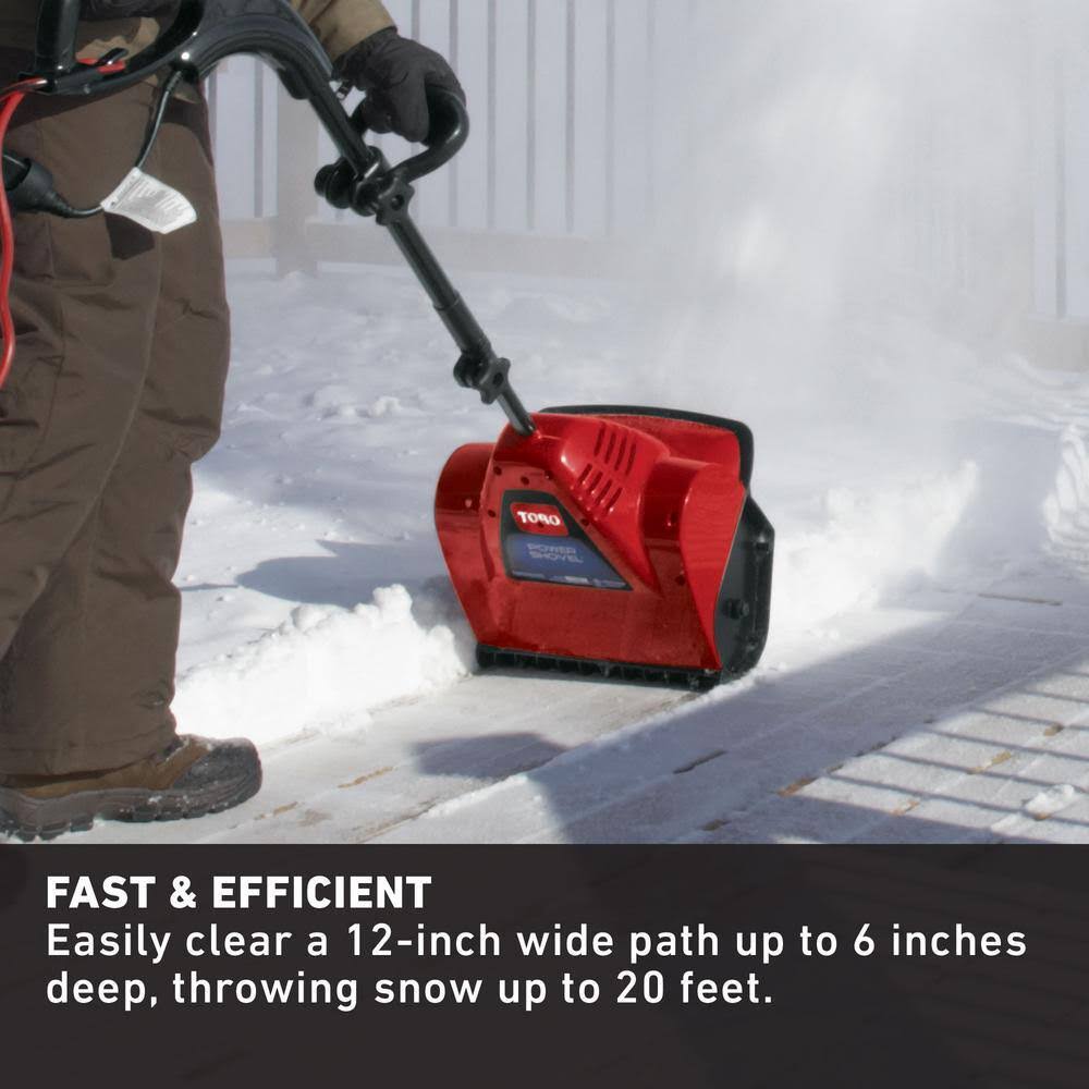 Toro 12 In. Power Shovel Electric Snow U1YAY9HC_LQTQ9