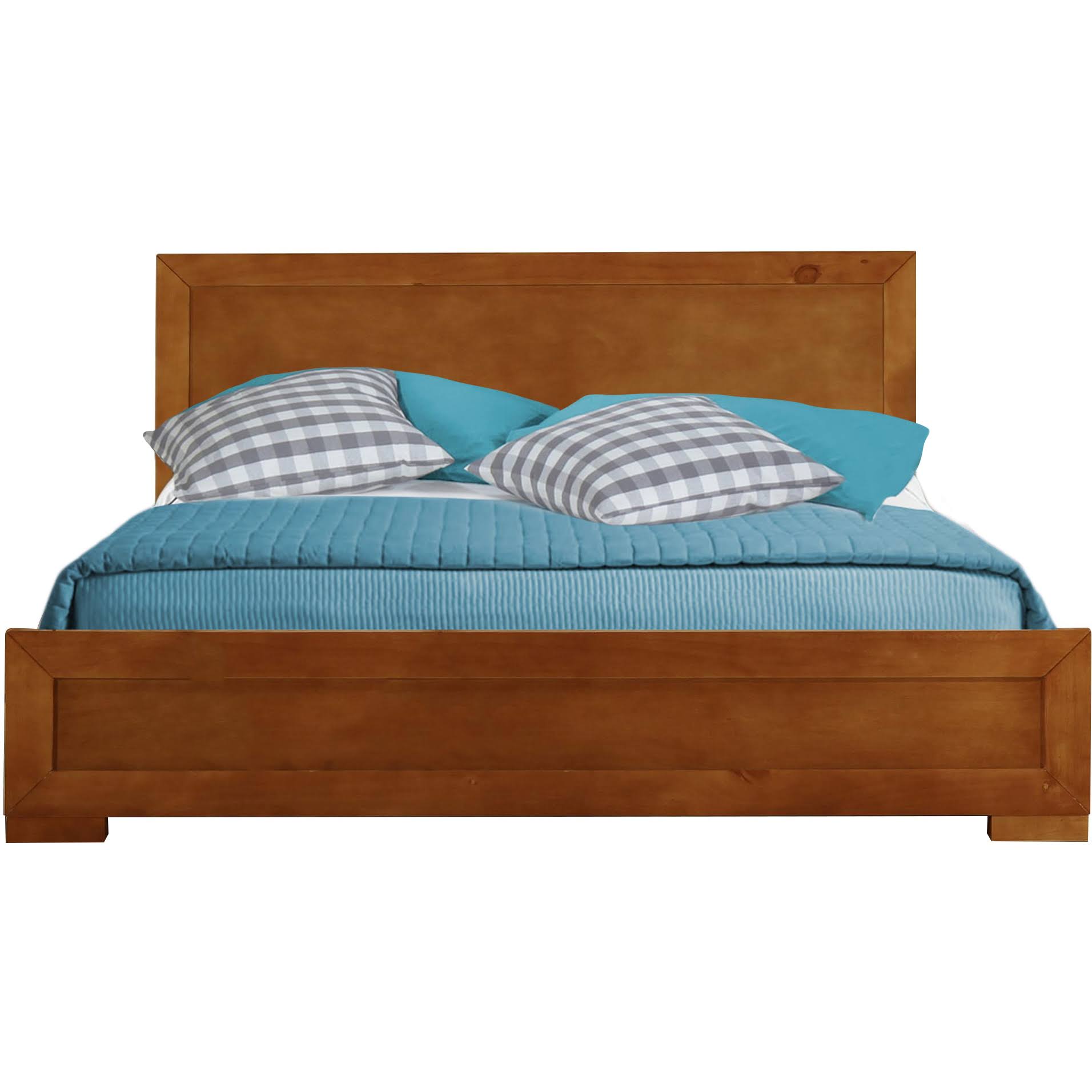 Camden Isle Oxford Walnut Twin Wood Platform Bed In Brown | BTVPIQVO_GL6HX