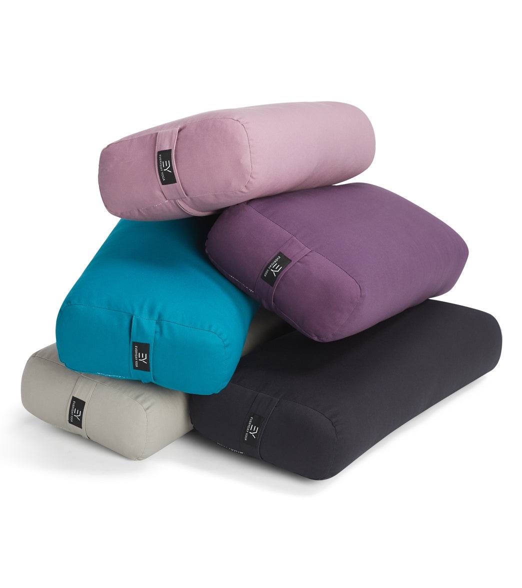 Everyday Yoga High Impact Cotton Rectangular Bolster True Navy SQTR32BP_3PL0E