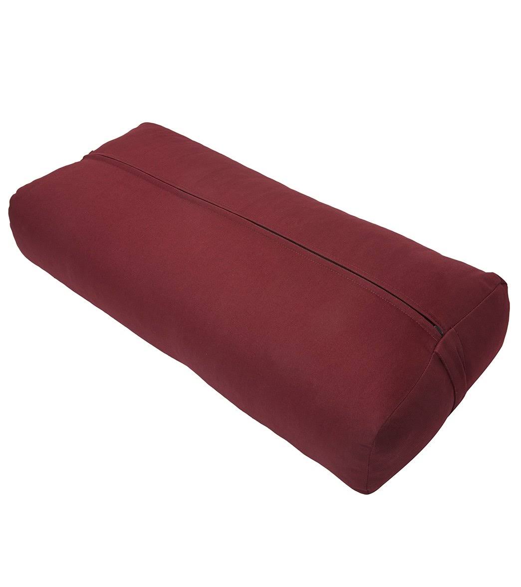 Everyday Yoga High Impact Cotton Rectangular Bolster True Navy SQTR32BP_3PL0E