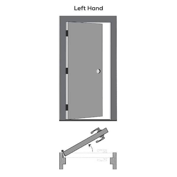 Verona Home Design Carrara Smooth Surface Solid Panelled Prehung Interior N3REKVET_BZQK1