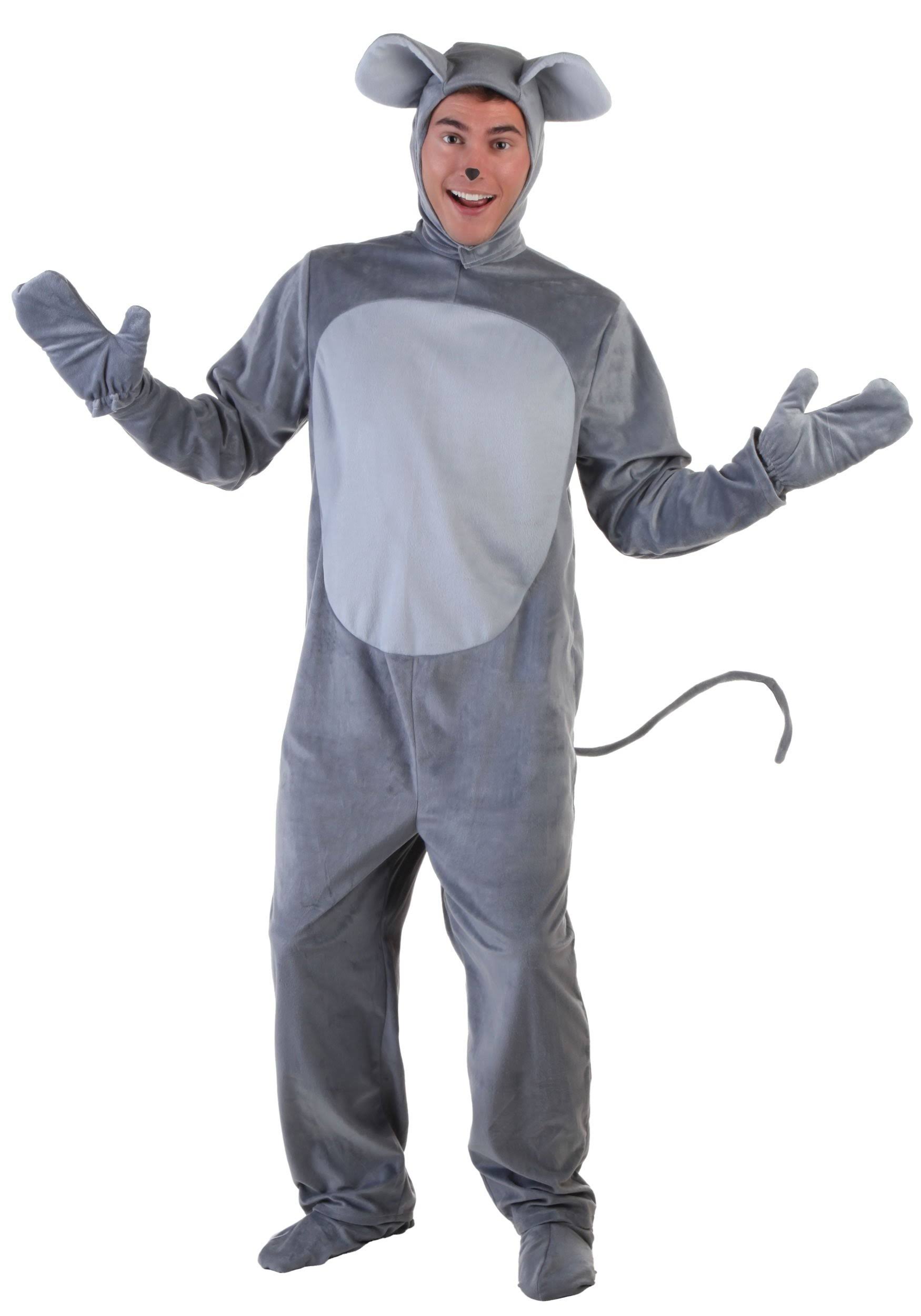 Mouse Costume For Adults | Adult | Unisex | Gray | M | Fun NUKAU9AT_KSXCW