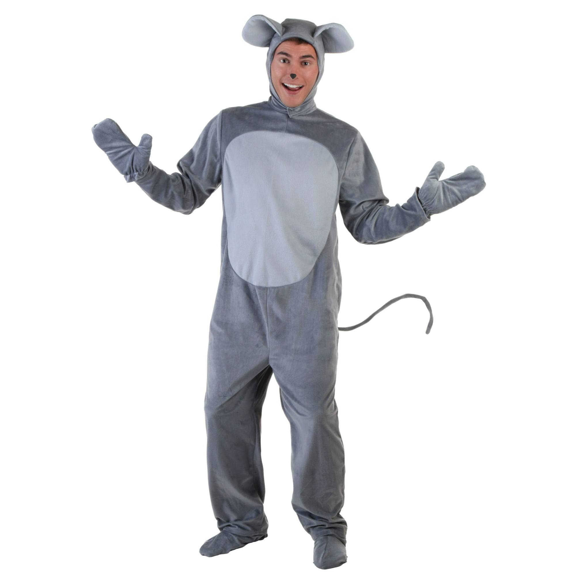 Mouse Costume For Adults | Adult | Unisex | Gray | M | Fun NUKAU9AT_KSXCW