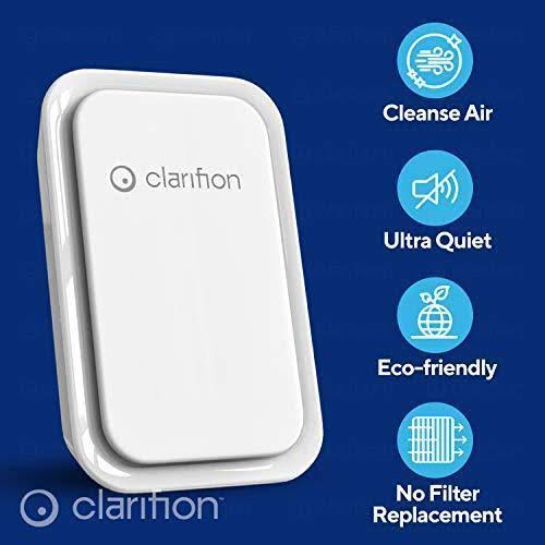 Clarifion - Air Ionizers For Home (3 Pack), Negative Ion Filtration DVGC8PDX_SVENG