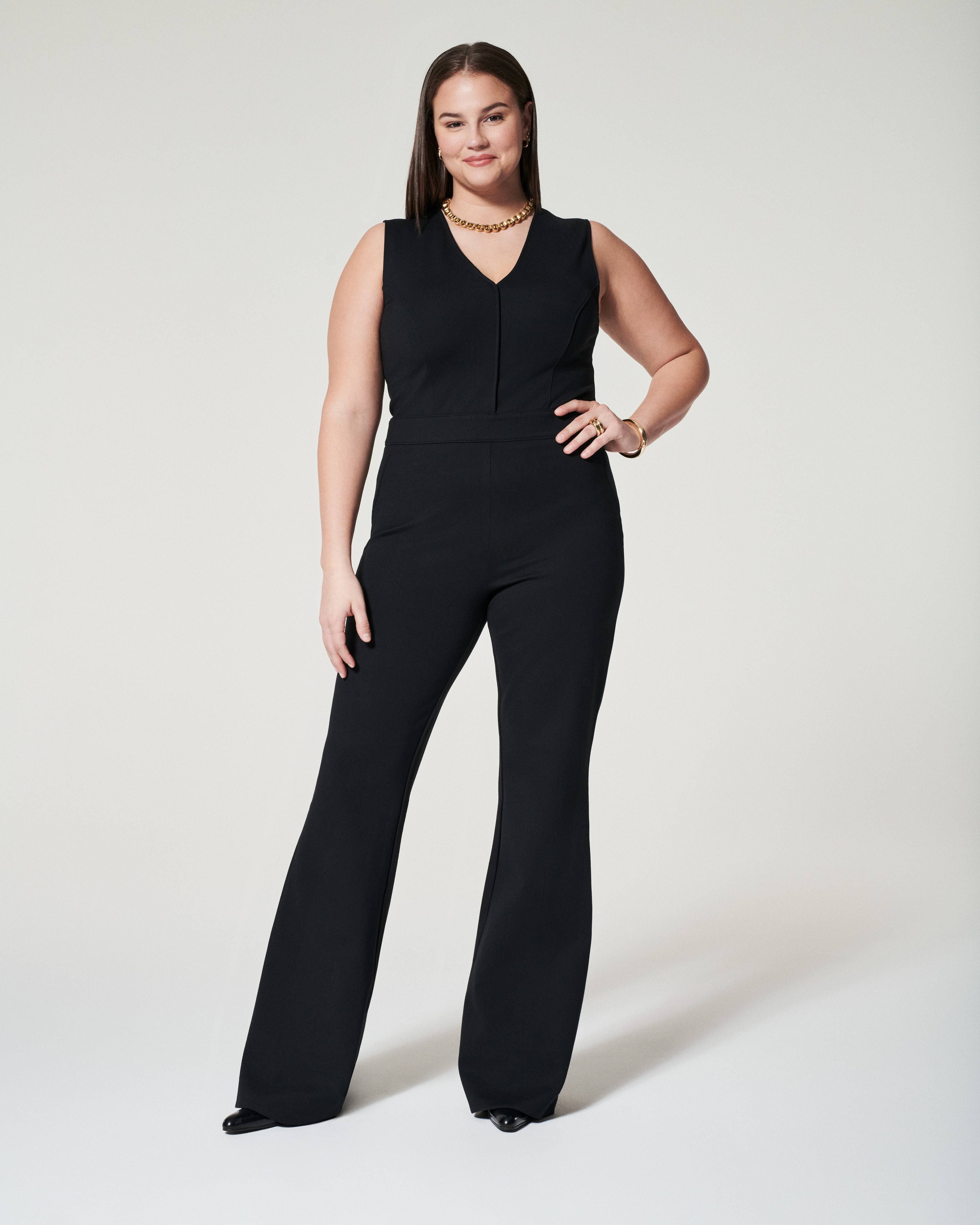 Spanx Perfect Sleeveless Jumpsuit Classic Black YQOIYBQO_UAQDM