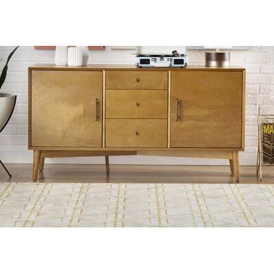 Union City 57 Wide 3 Drawer Buffet Table Wade Logan Color: EPFVNSCZ_JKZNT