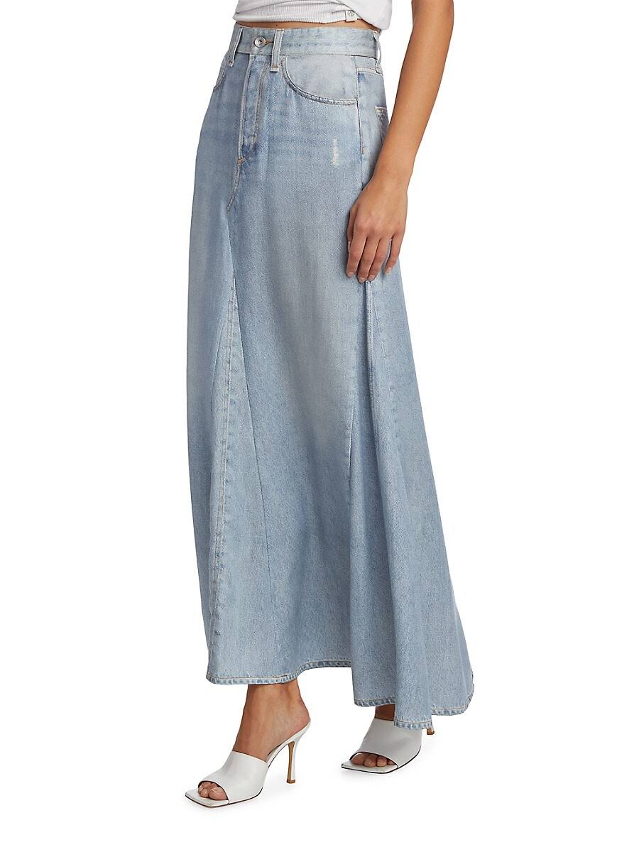 Rag & Bone Women's Liquid Miramar Maxi Skirt - Posy - Size YTIBSWUC_9AIMX