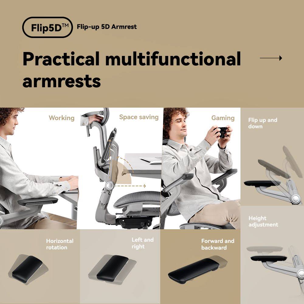 Ergonomic Office Chair H1 Pro With Fantastic Lumbar HIK6GZGD_7EKZF