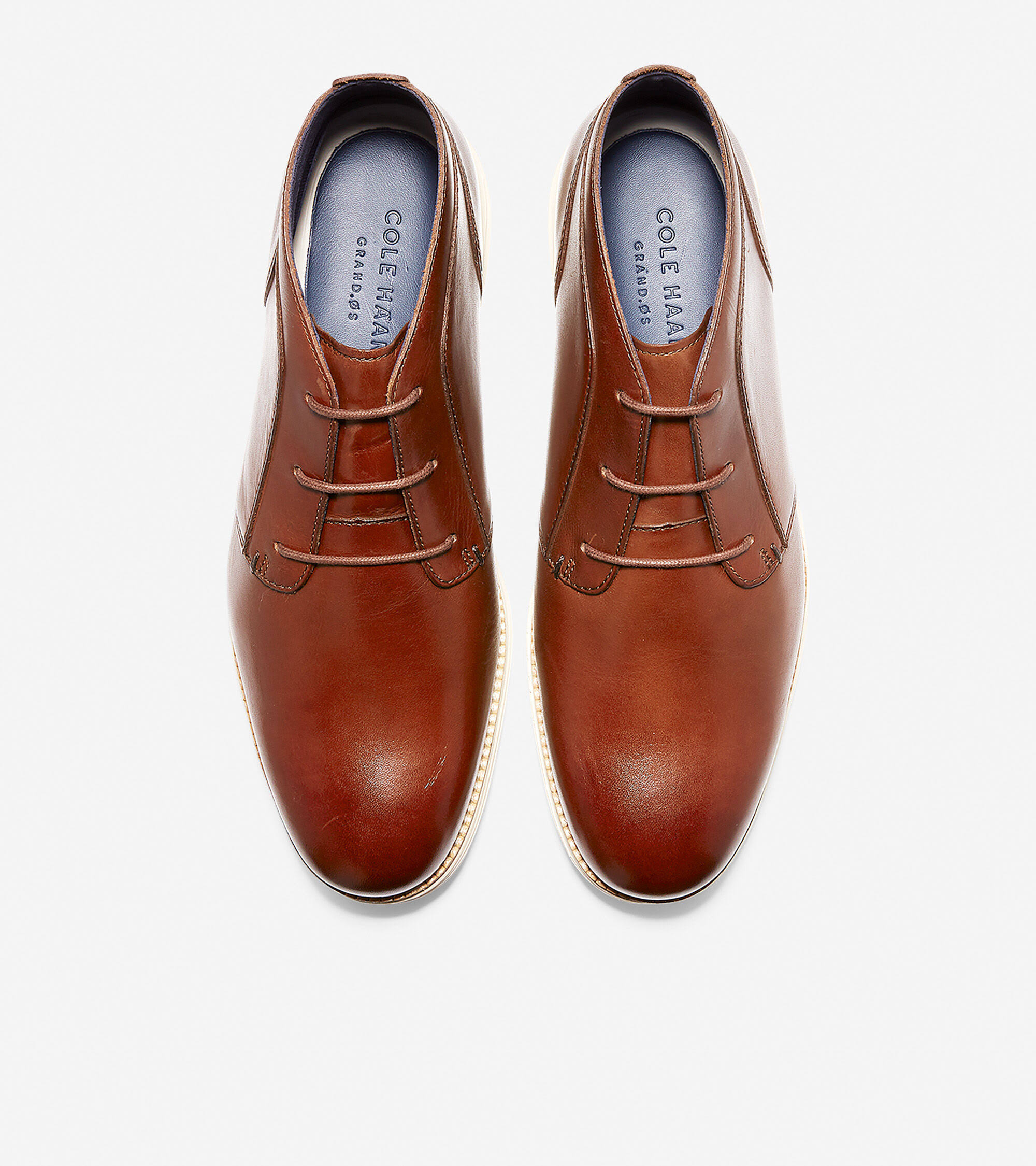Cole Haan Original Grand Chukka Woodbury Leather/Ivory, Men's, Size: 7.M6EQTV0E_QZAP8