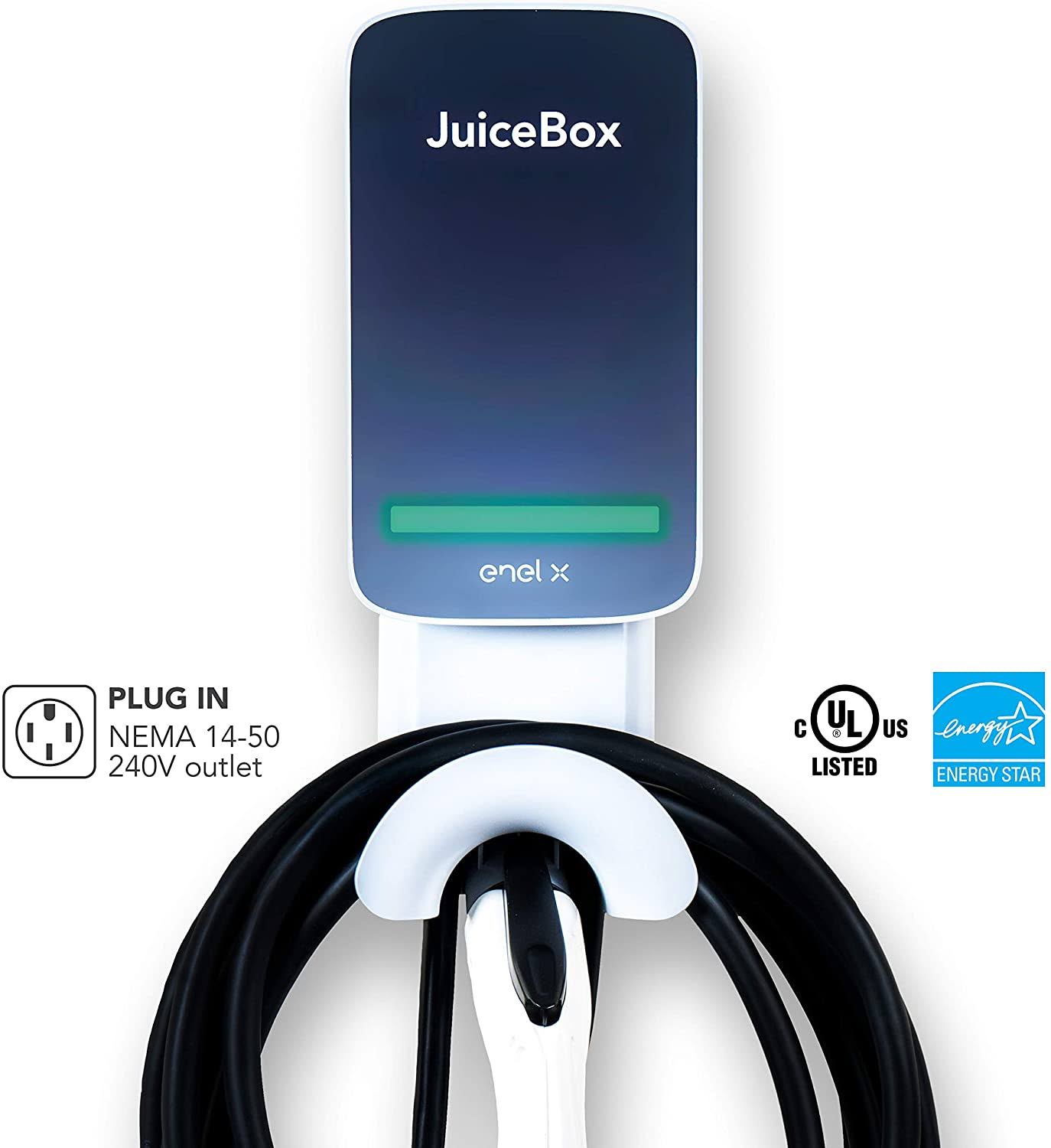 Juicebox 40 Smart Electric Vehicle 40 Amp Level 2 Ev Charging Station W KFWPHFGA_PRXZY