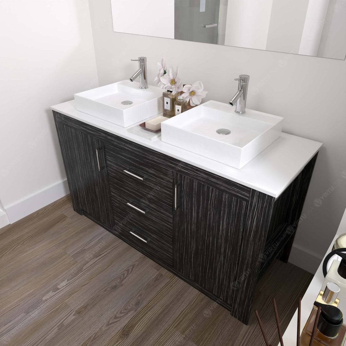 Tavian 60 Double Cabinet In Midnight SPOCELDN_QPMTW
