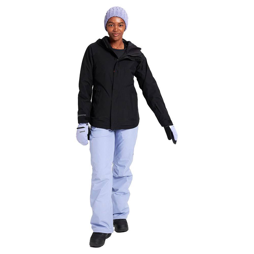 Burton Women's Powline Gore‐Tex 2l Jacket, True Black, 1YHVSSP6_OI9RO