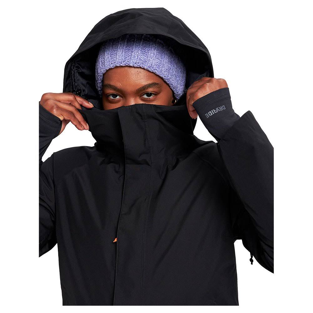 Burton Women's Powline Gore‐Tex 2l Jacket, True Black, 1YHVSSP6_OI9RO