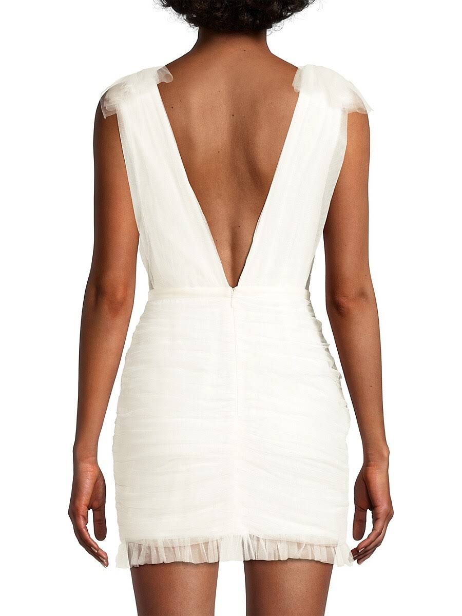 Sau Lee Women's Harlie Body-Con Cocktail Dress - Ivory - Size ZUEINRFR_OSVPJ