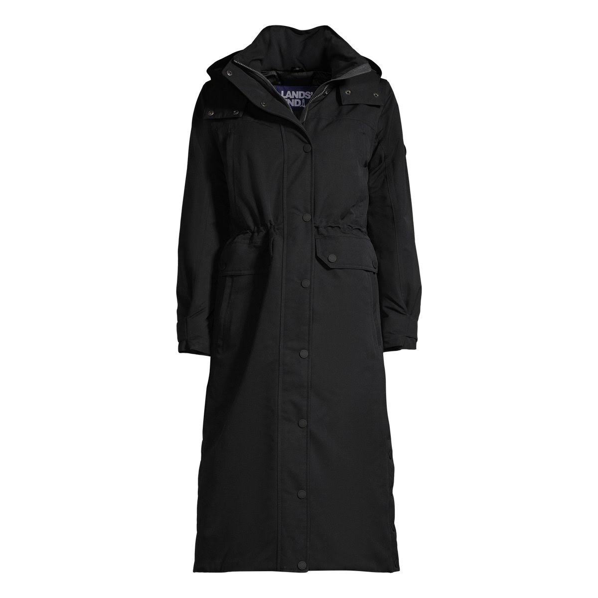 Lands' End Women's Expedition Waterproof Winter Maxi Down Coat - Medium - CXDBKEKR_TBRCJ