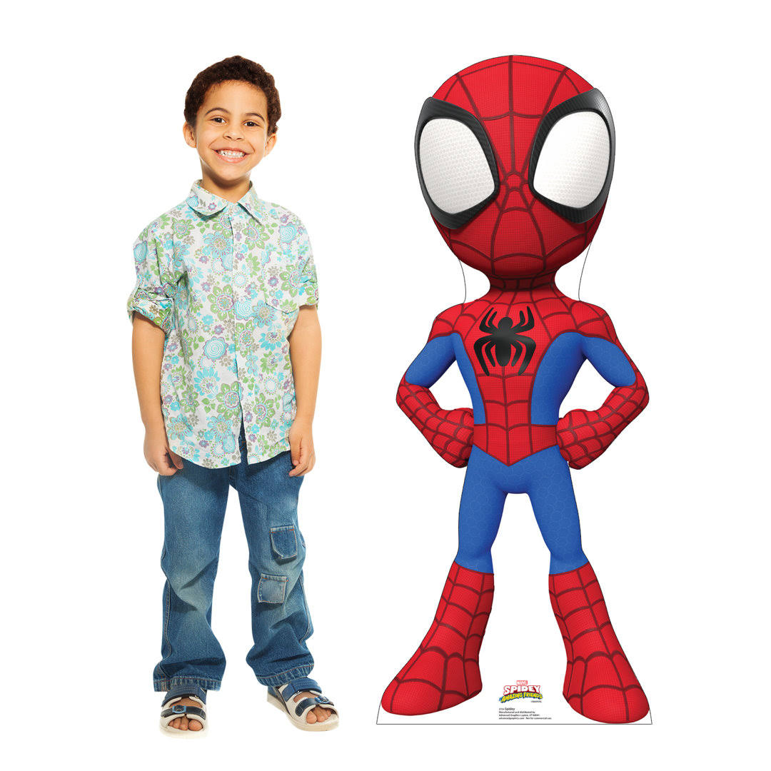 Advanced Graphics 3754 44 X 18 In. Spidey Cardboard Cutout Spidey & His Amazing KQUADKVQ_PJSSW