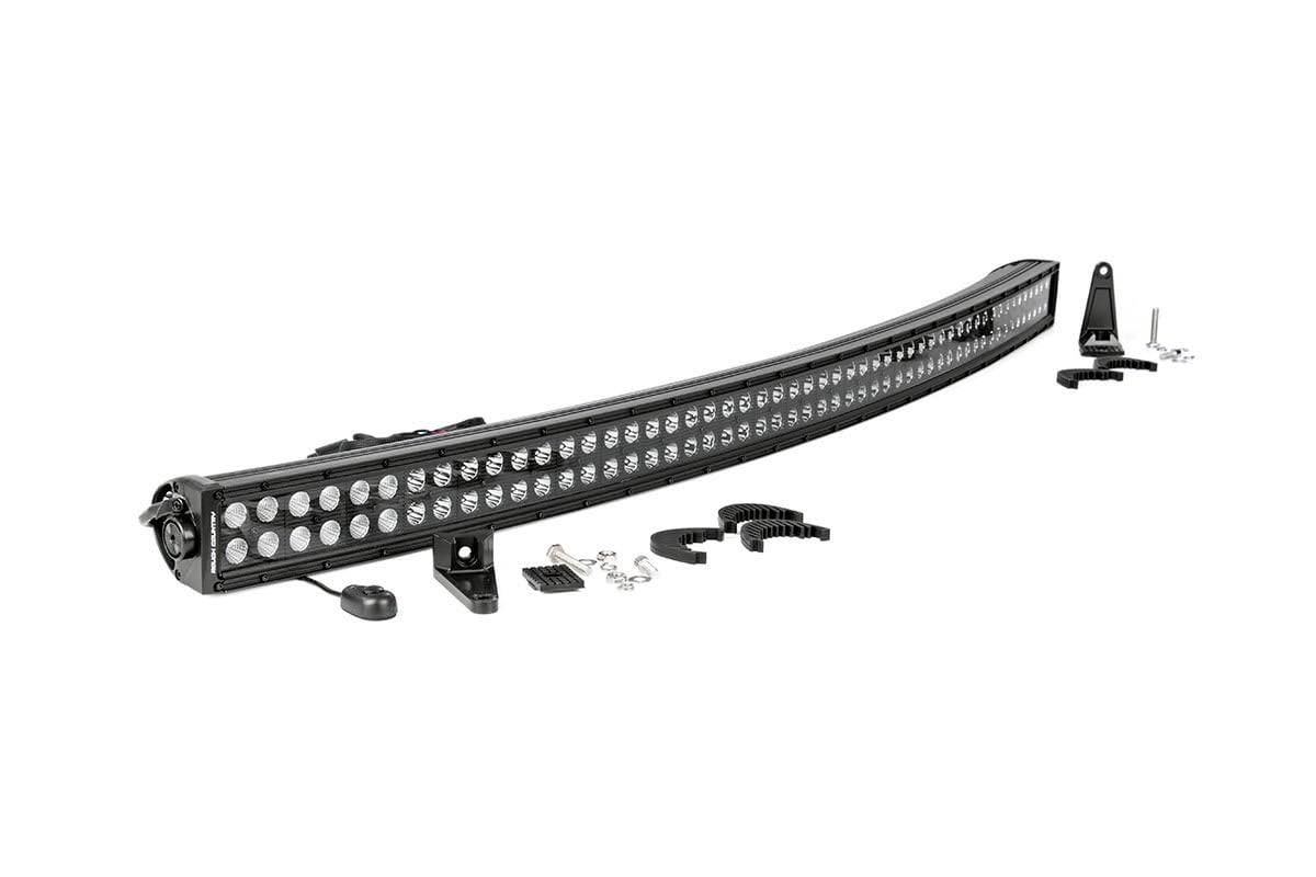Rough Country 72940bl 40 Black Series Dual Row Curved Cree Led Light UAF59RQL_GBN2B