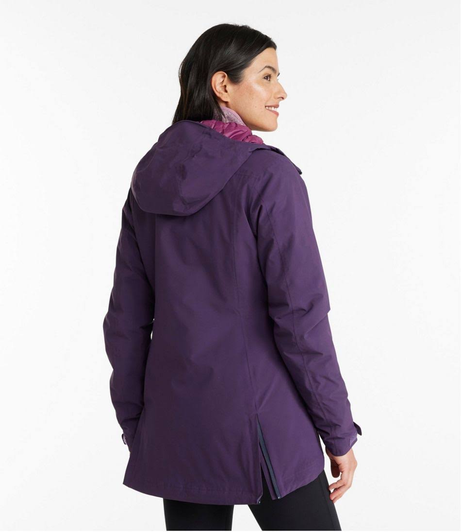 L.L.Bean Waterproof Primaloft Packaway Jacket Women's Clothing Dark Marine Blue : OZYZHTRZ_BQPST