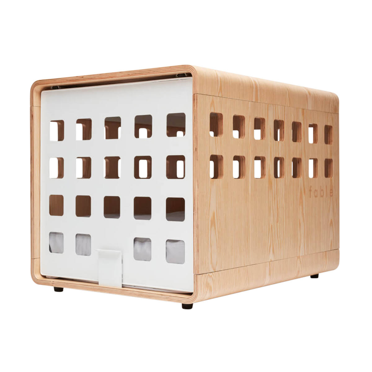 Fable Pet Crate Fable Pets White Gate Small (23 H X 20 W X 26 D) JBYEWGNH_PNFPA
