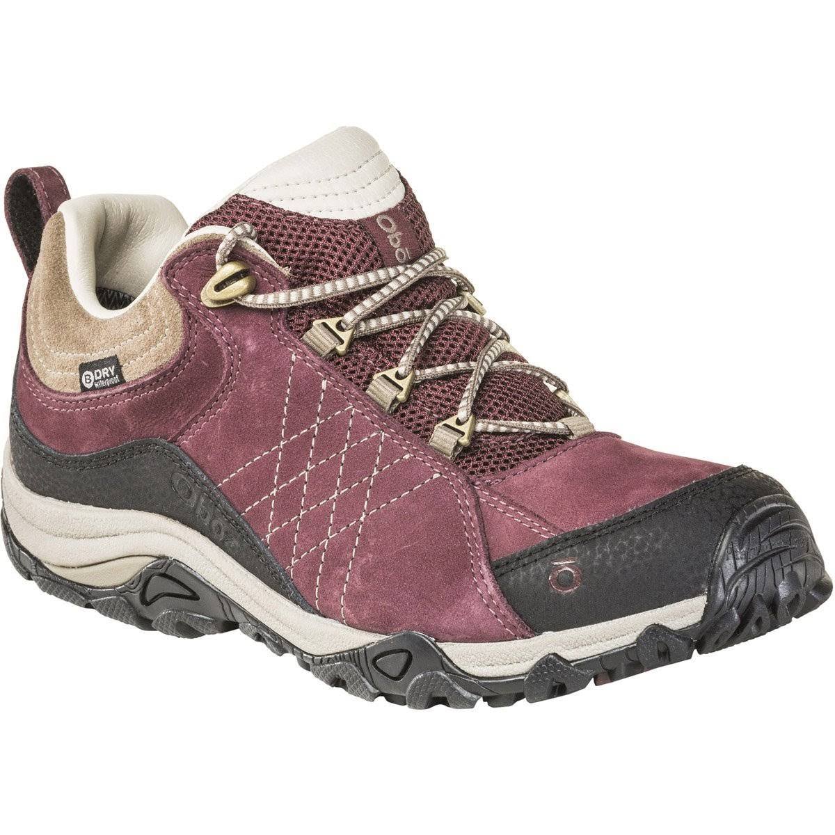 Oboz Sapphire Low B-Dry Hiking Shoe - Women&S Boysenberry / NEJNOOTA_NGGJD