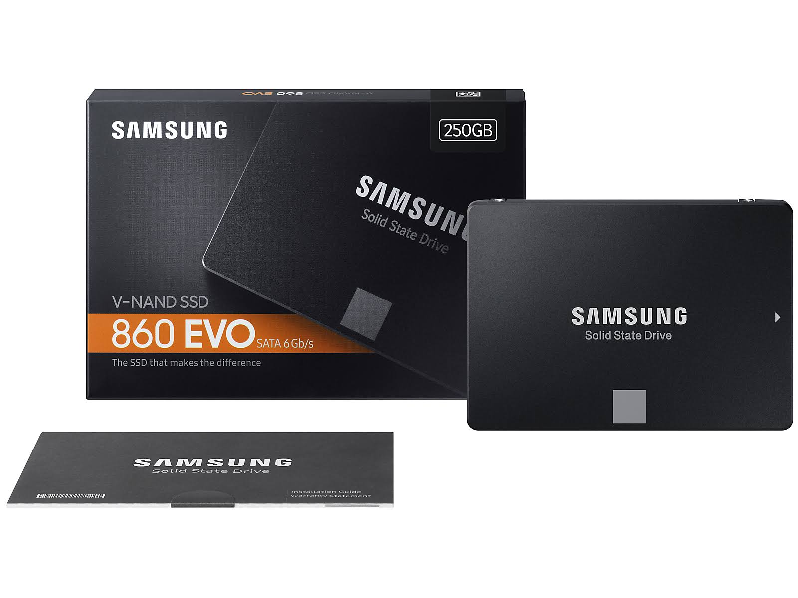 Samsung 860 Evo 250 Gb Internal Ssd, XPCLTLM2_OJRHD