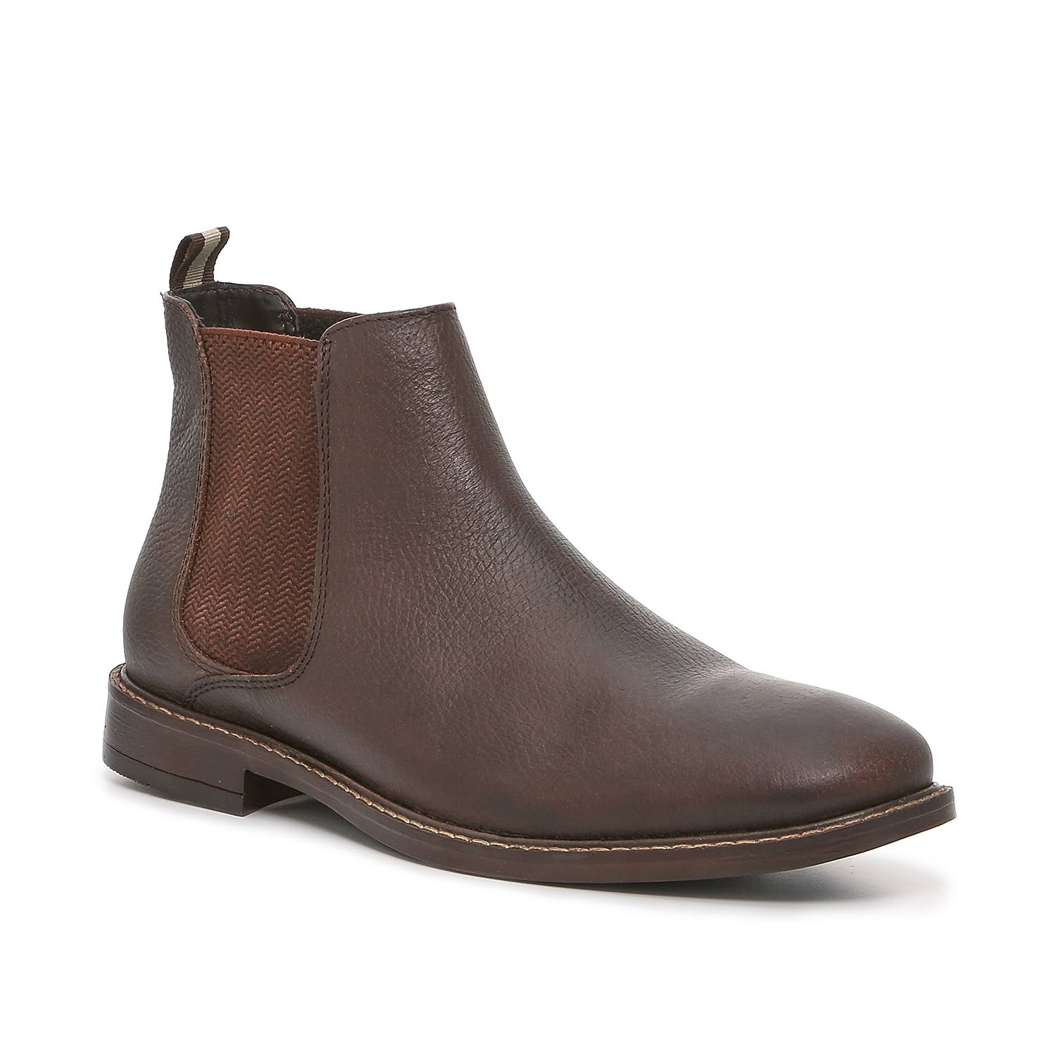 Crown Vintage Glory Chelsea Boot | Men's | Dark Brown Leather | Size 8.5 | Boots | 8A9S1VME_KG74I