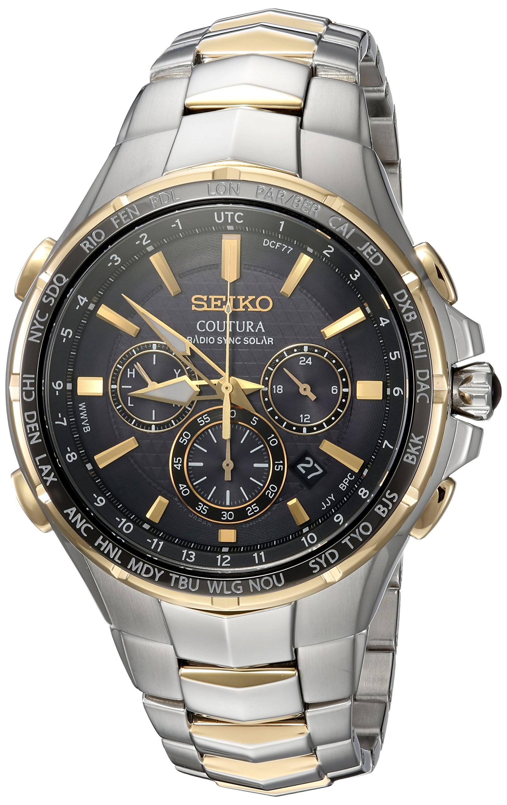 Seiko Men's Coutura Stainless Steel Solar Chronograph Watch - Ssg009, B14SOMIA_RHR5R