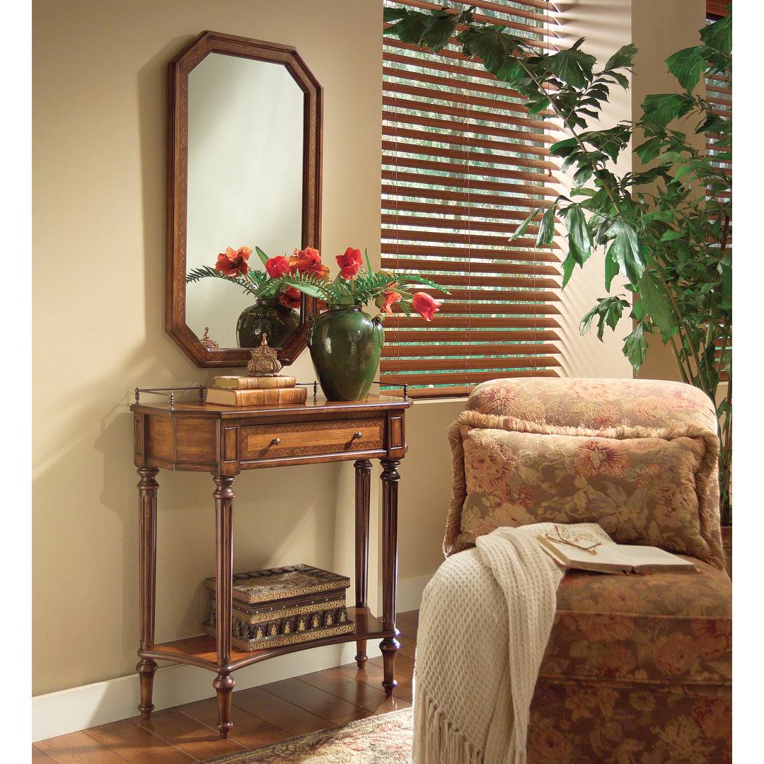 Beachcrest Home Madalene Console Table Colour: Umber Brown 32.0 H X 30.0 W X 12.0 D QGXXLHKD_IDUYV