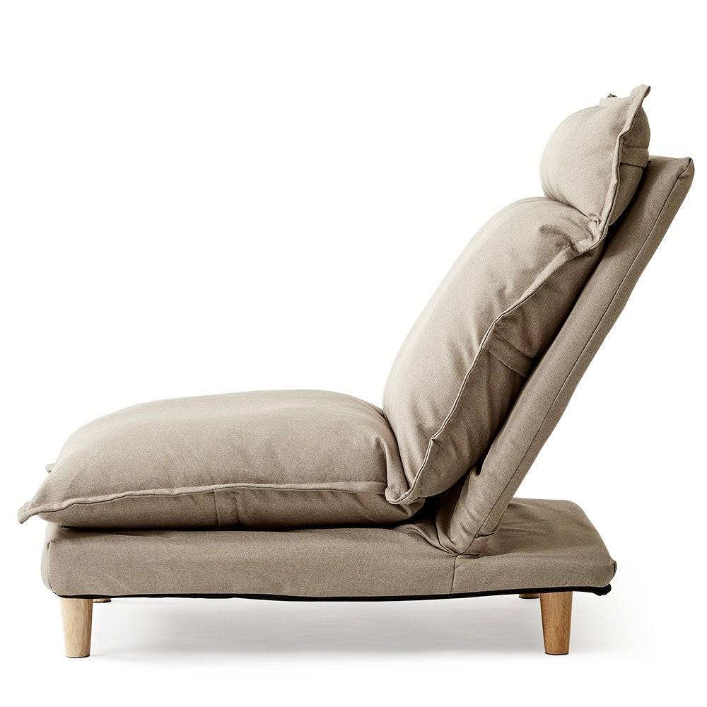 Monster Living Bake Beige Floor Recliner 3CL4V2MY_ZNMVD