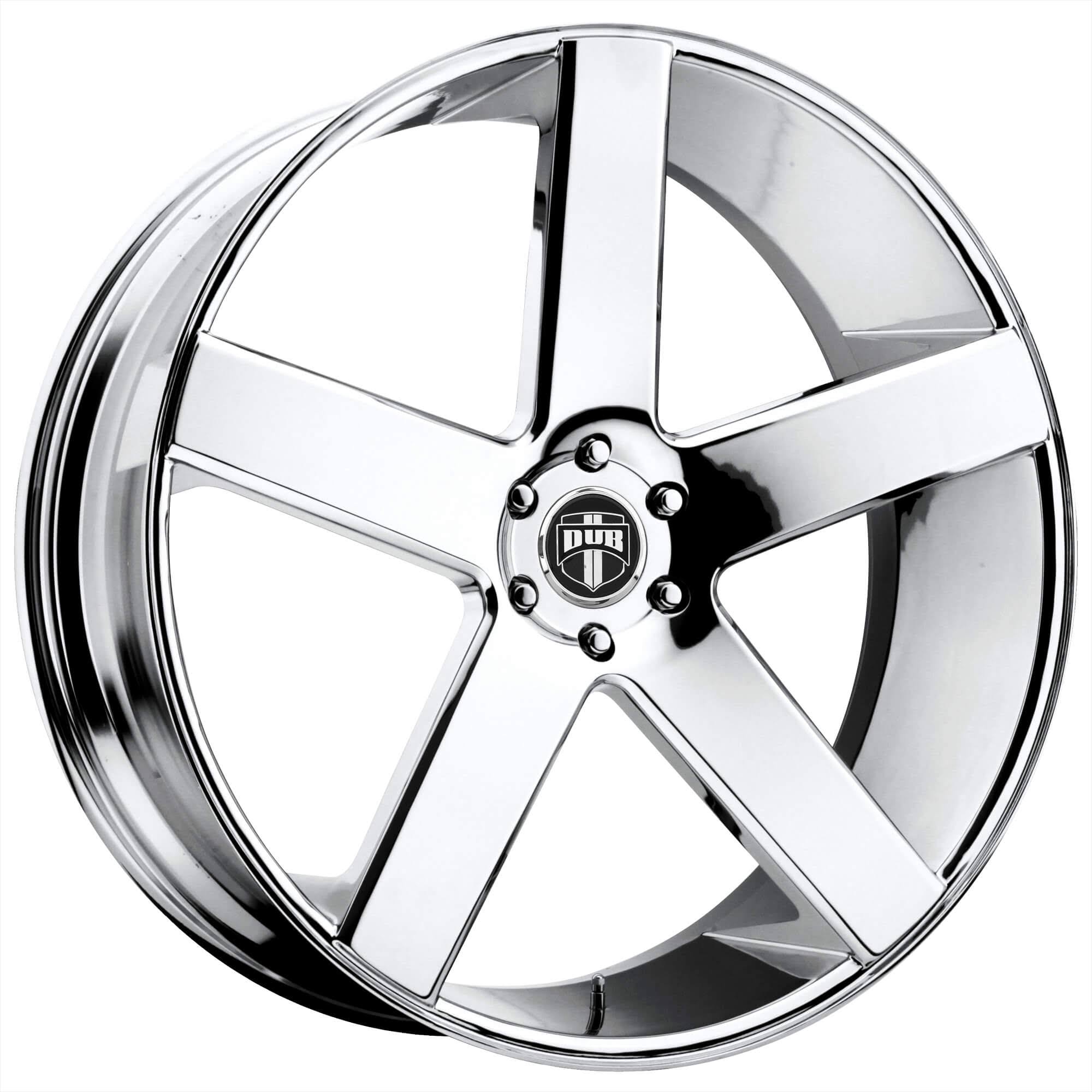 Dub S115 Baller 26x10 6x5.5 +20mm Chrome Wheel Rim 26 UWYZ0J7N_B4MQ3