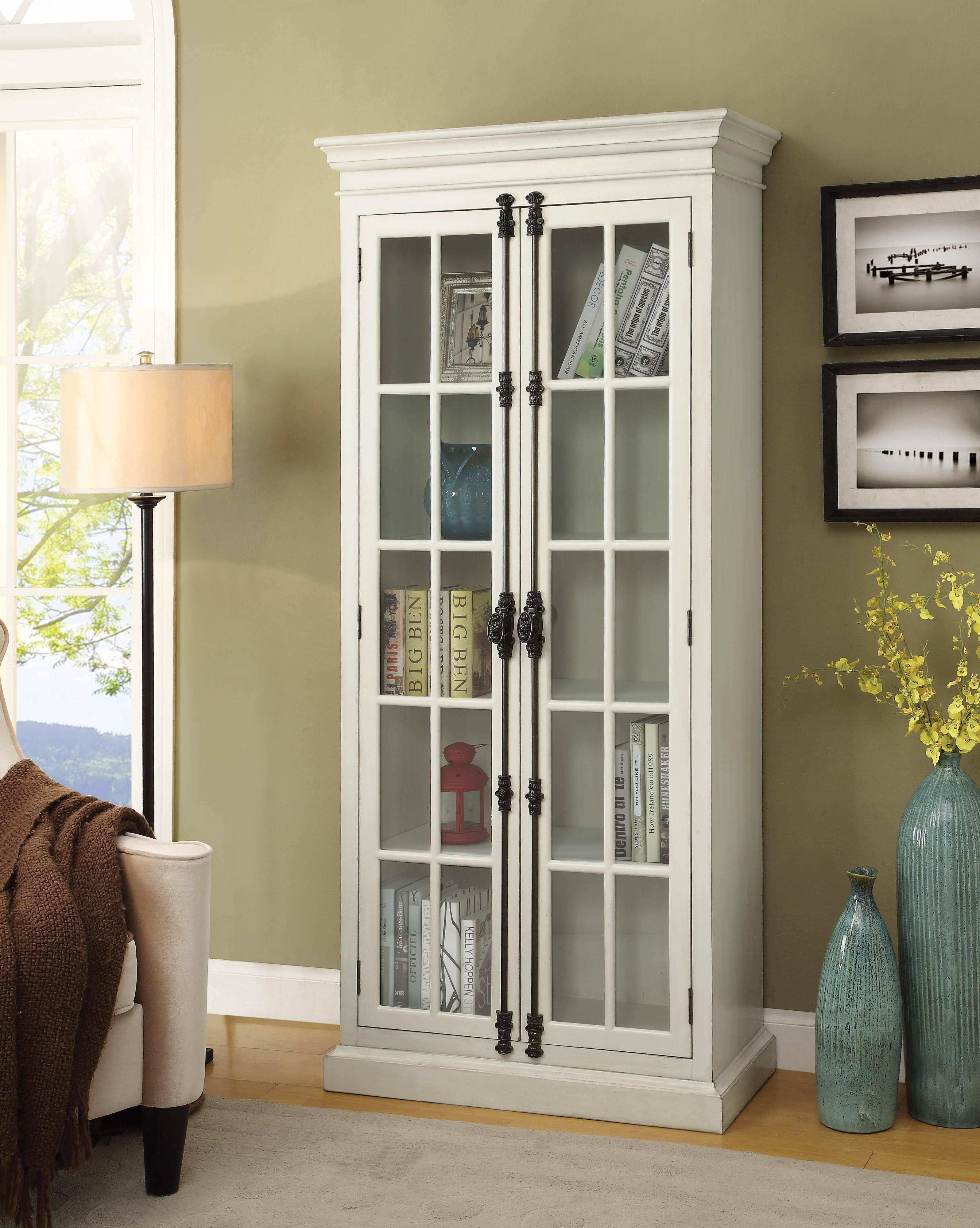 Coaster Tall Cabinet - Antique White 81JY1UXU_LIEEM
