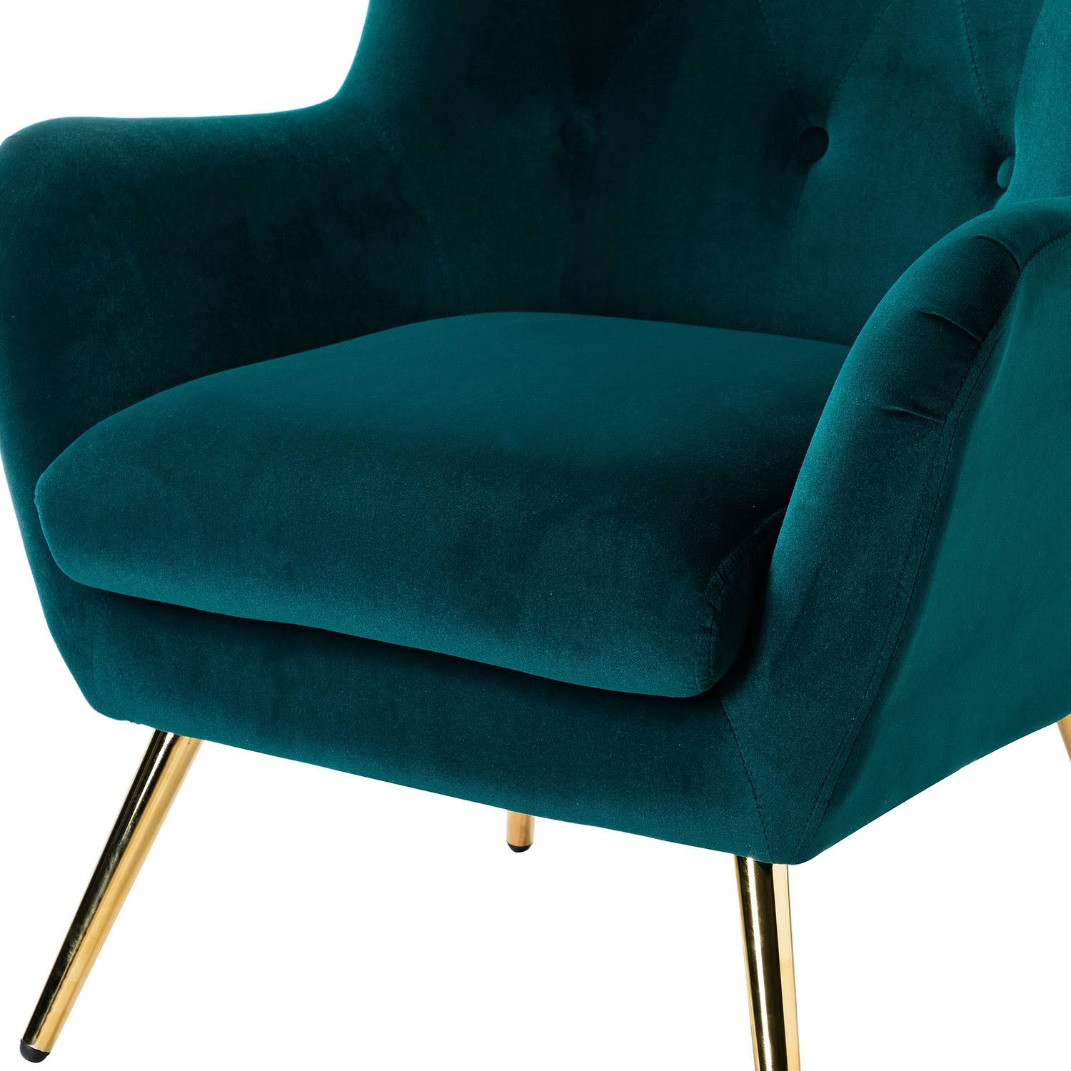 Lara Tufted Accent Chair With Wingback - GZEAUHRJ_M2CDS